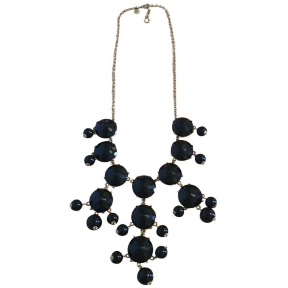 J.Crew Black Bubble Necklace